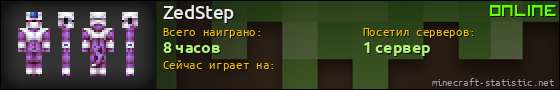 Юзербар 560x90 для ZedStep