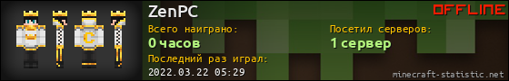 Юзербар 560x90 для ZenPC