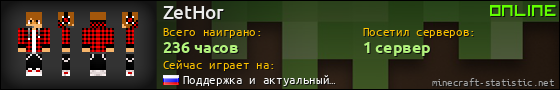 Юзербар 560x90 для ZetHor