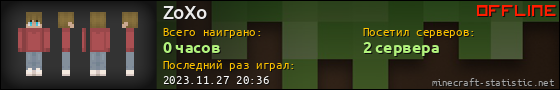 Юзербар 560x90 для ZoXo