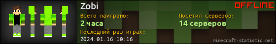 Юзербар 560x90 для Zobi