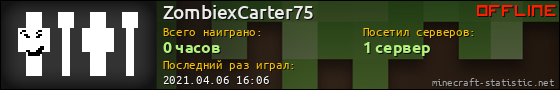 Юзербар 560x90 для ZombiexCarter75