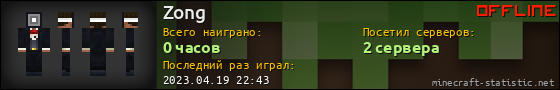 Юзербар 560x90 для Zong
