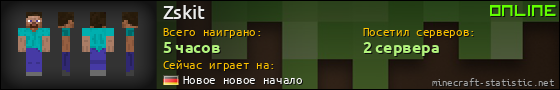 Юзербар 560x90 для Zskit