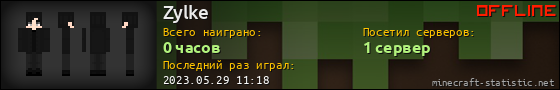 Юзербар 560x90 для Zylke
