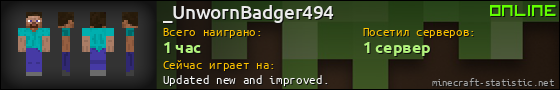 Юзербар 560x90 для _UnwornBadger494
