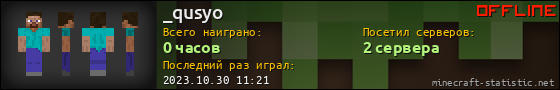 Юзербар 560x90 для _qusyo