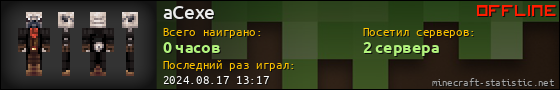 Юзербар 560x90 для aCexe