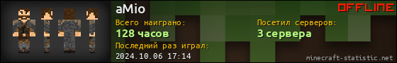 Юзербар 560x90 для aMio