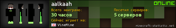 Юзербар 560x90 для aalkaah