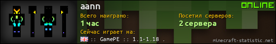 Юзербар 560x90 для aann