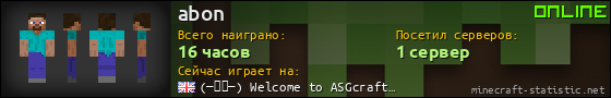 Юзербар 560x90 для abon