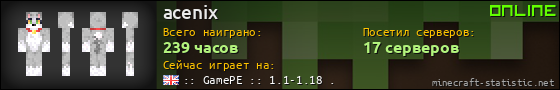Юзербар 560x90 для acenix