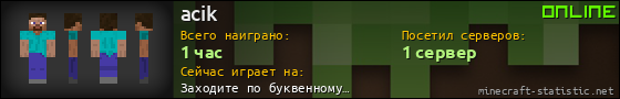 Юзербар 560x90 для acik