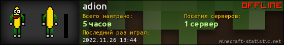 Юзербар 560x90 для adion