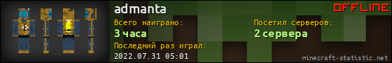 Юзербар 560x90 для admanta