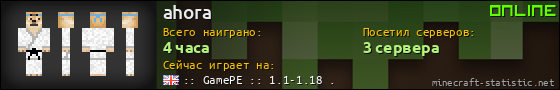 Юзербар 560x90 для ahora