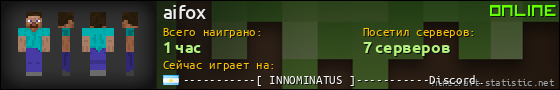 Юзербар 560x90 для aifox