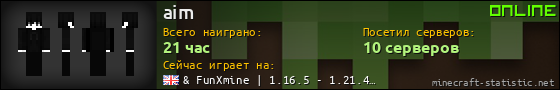 Юзербар 560x90 для aim