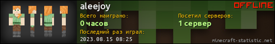 Юзербар 560x90 для aleejoy