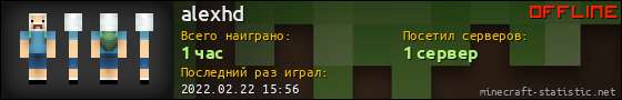 Юзербар 560x90 для alexhd
