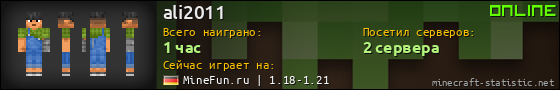 Юзербар 560x90 для ali2011