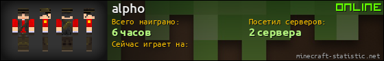 Юзербар 560x90 для alpho
