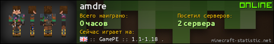 Юзербар 560x90 для amdre
