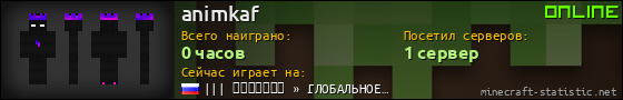 Юзербар 560x90 для animkaf