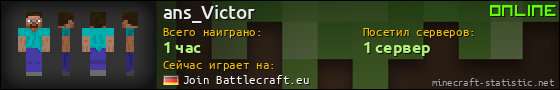 Юзербар 560x90 для ans_Victor