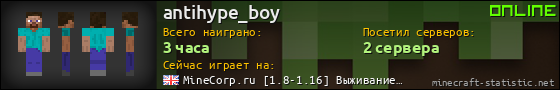 Юзербар 560x90 для antihype_boy