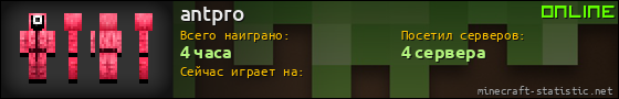 Юзербар 560x90 для antpro