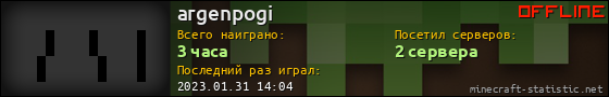 Юзербар 560x90 для argenpogi