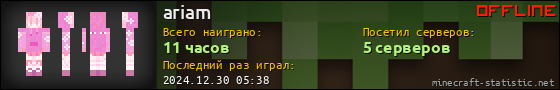 Юзербар 560x90 для ariam