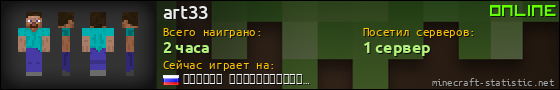 Юзербар 560x90 для art33