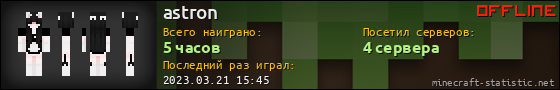 Юзербар 560x90 для astron