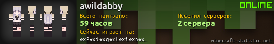 Юзербар 560x90 для awildabby