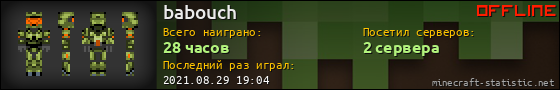 Юзербар 560x90 для babouch