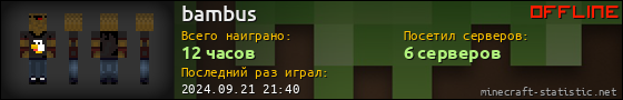 Юзербар 560x90 для bambus