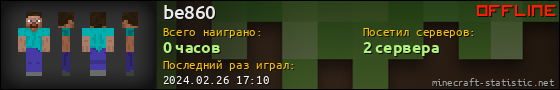 Юзербар 560x90 для be860