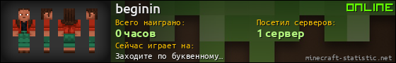 Юзербар 560x90 для beginin