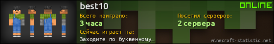 Юзербар 560x90 для best10