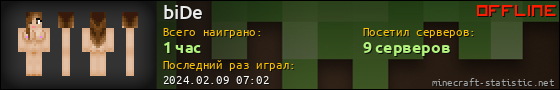 Юзербар 560x90 для biDe