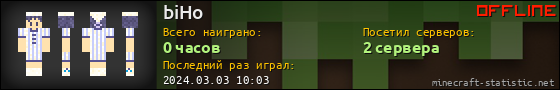 Юзербар 560x90 для biHo