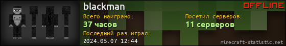 Юзербар 560x90 для blackman