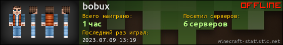 Юзербар 560x90 для bobux