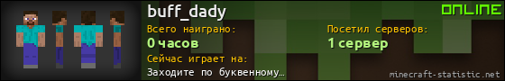 Юзербар 560x90 для buff_dady