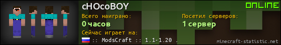 Юзербар 560x90 для cHOcoBOY