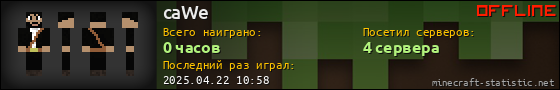 Юзербар 560x90 для caWe