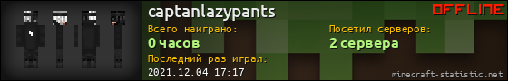 Юзербар 560x90 для captanlazypants